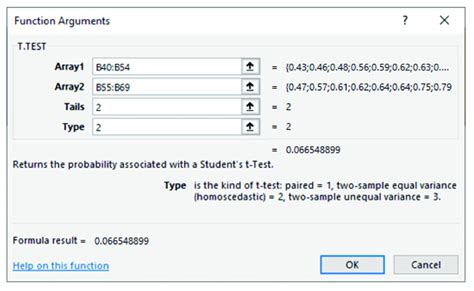 matrix t test package|t.test function .